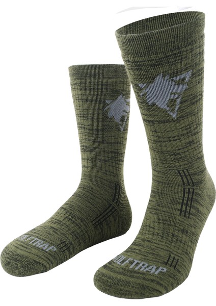 Merino Yünlü Kışlık Çorap Haki fiyatları