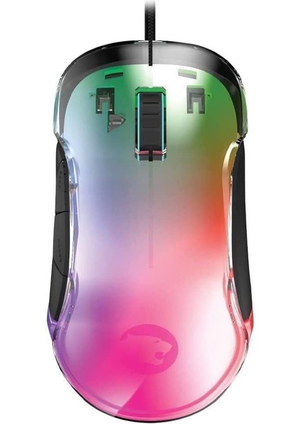 Translucent 10.000 Dpi Rgb Pro Gaming Oyuncu Mouse Macrolu