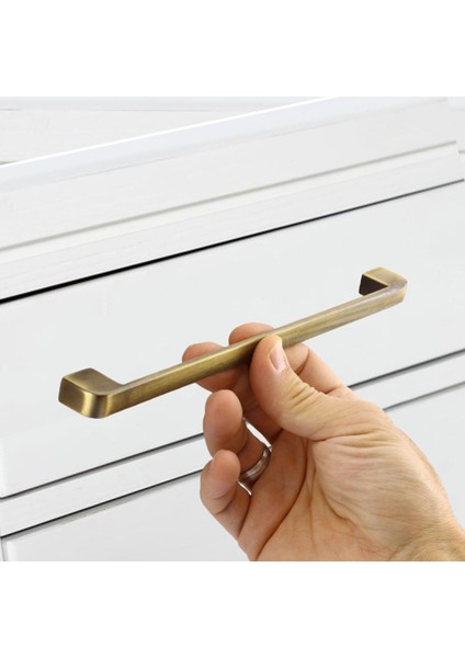 Metal Eskitme Antik Sarı 224 mm Mobilya Mutfak Çekmece Dolap Dolabı Kulbu Kulpları Oval fiyatları