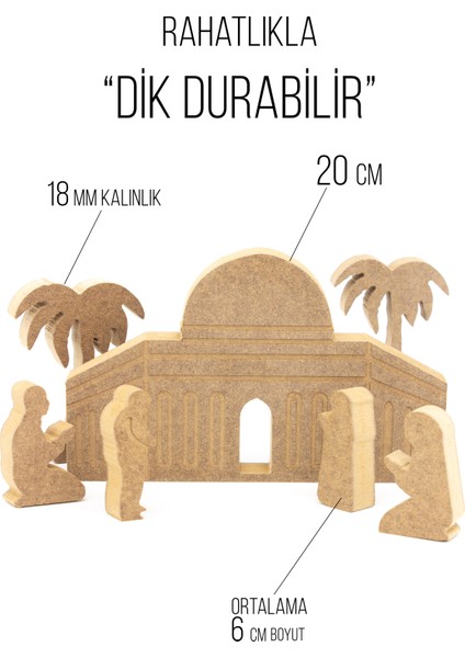 Ramazan Ayına Özel Mescidi Aksa Takımı Özel Ramazan Süslemesi, Ramazan Dekoru Kabe fiyatları