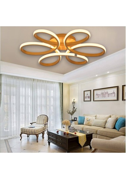 Linup Modern Plafonyer Tavana Sıfır LED Avize Gün Işığı