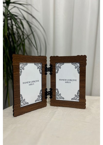 Mdf Ahşap Dikey 10 x 15 Menteşeli Dekoratif Fotoğraf Çerçevesi fiyatları