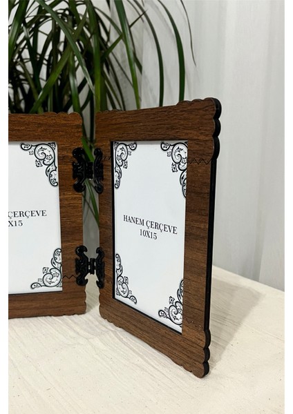 Mdf Ahşap Dikey 10 x 15 Menteşeli Dekoratif Fotoğraf Çerçevesi fırsatları