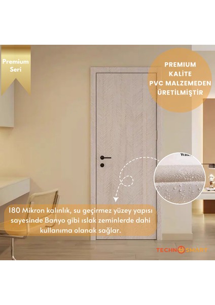 60×100 cm Kendinden Yapışkanlı Balıksırtı Desenli Premium Duvar Kağıdı Masa Dolap Kaplama