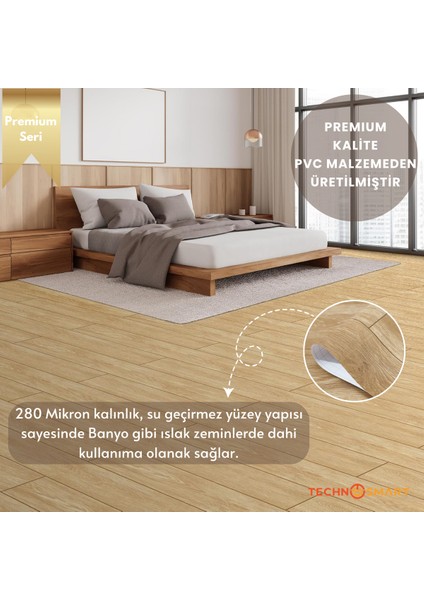 60×300 cm Kendinden Yapışkanlı Parke Görünümlü Premium Zemin Duvar Kağıdı Dolap Kaplama fiyatları