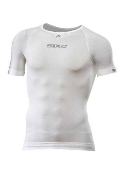 Sıx2 TS1L Bt Termal Yazlık T-Shırt Karbon Beyaz
