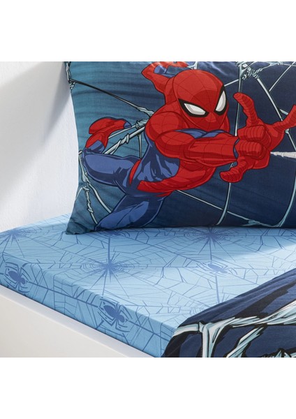 Yeni Sezon Lisanslı Spiderman Rise Tek Kişilik Pamuk Nevresim Takımı