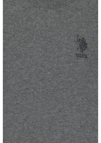 Erkek Çocuk Gri Melanj Kazak /Triko 50288893-VR086