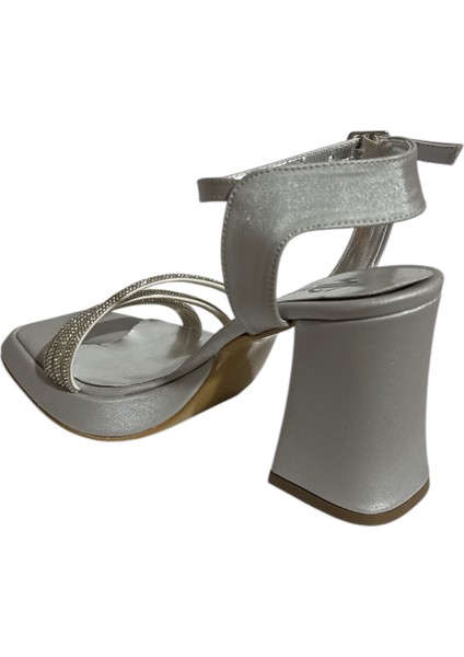 Mg Shoes 6001 Kadın Platform Topuklu Saten Ayakkabı (Yaz 25) fırsatları