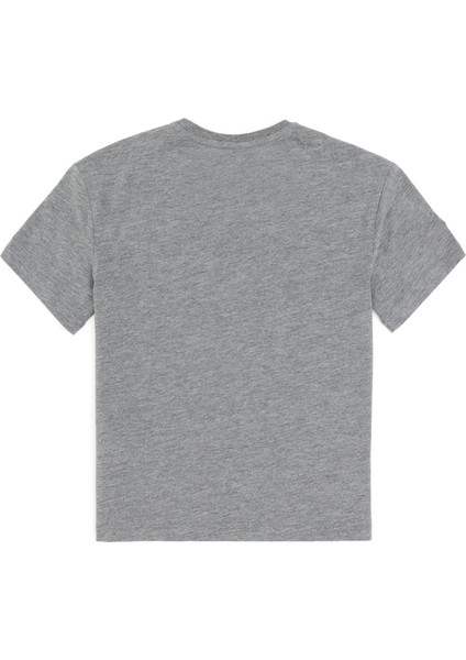 Erkek Çocuk Gri Melanj Tişört Basic 50295447-VR086 fiyatları