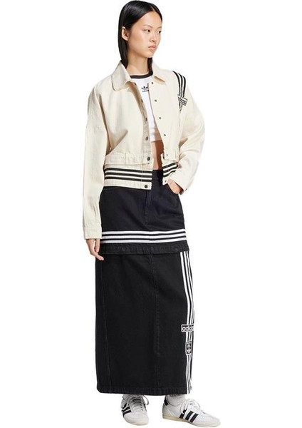 Kadın Çok renkli Ceket DENIM TRACK TOP JD5617