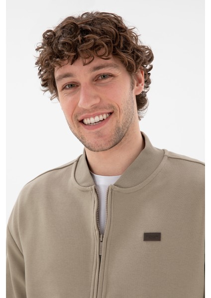 Erkek Açık Haki Sweatshirt 50293380-VR183 fiyatları