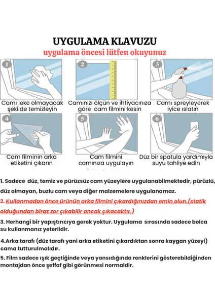 60CMX100CM Buzlu Desenli Cam Kaplama Filmi Statik Duşa Kabin Ofis Dekorasyon Folyo