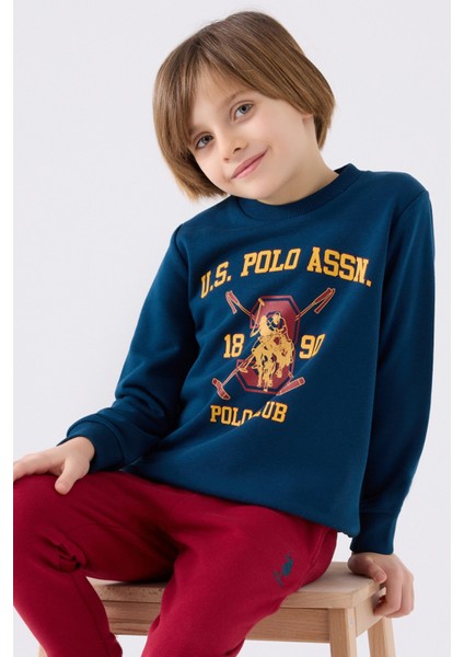 Erkek Çocuk Indigo Pijama Takım 50299430-VR028