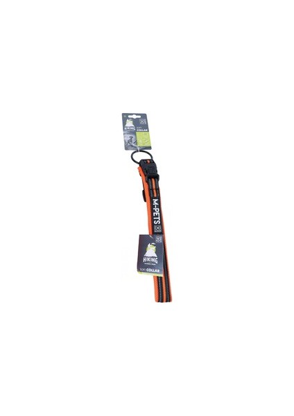 Hiking Soft Orange XL Kilit Mekanizmalı, Reflektörlü Boyun Tasması (Boyun 65 - 75 cm)