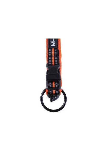 Hiking Soft Orange XL Kilit Mekanizmalı, Reflektörlü Boyun Tasması (Boyun 65 - 75 cm)