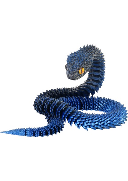 Yılan Modeli Oyuncak Hareketli Masa Süsleri Doğum Günü Hediyesi 60CM (Yurt Dışından)