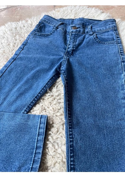 Unisex Çocuk Jean Pantolon Gizli Ayarlanabilir Bel Unisex Kot Pantolon modelleri