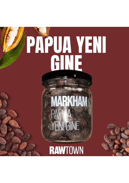 Papua Yeni Gine Markham Kavrulmuş Kakao Çekirdeği 100G