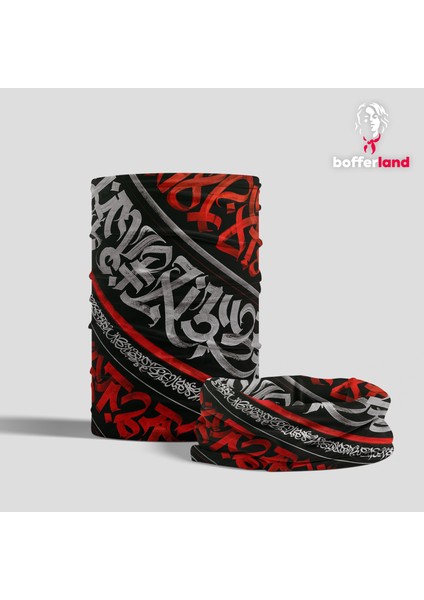 Çift Çizgi Buff Maske
