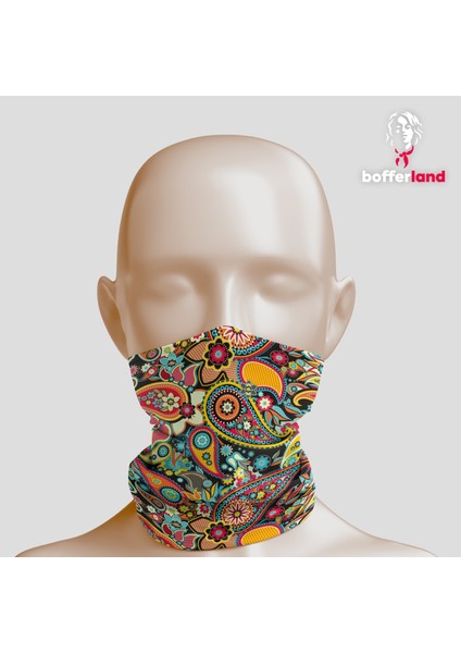 Ebru Gökkuşağı Buff Maske