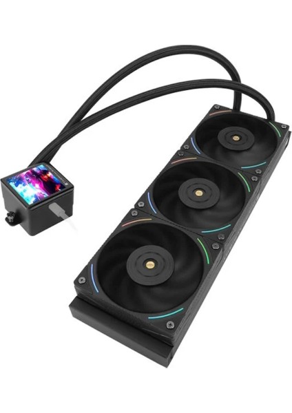 Frozen Vision 360 Black 360mm Intel-AMD Uyumlu Siyah İşlemci Sıvı Soğutucu indirimleri