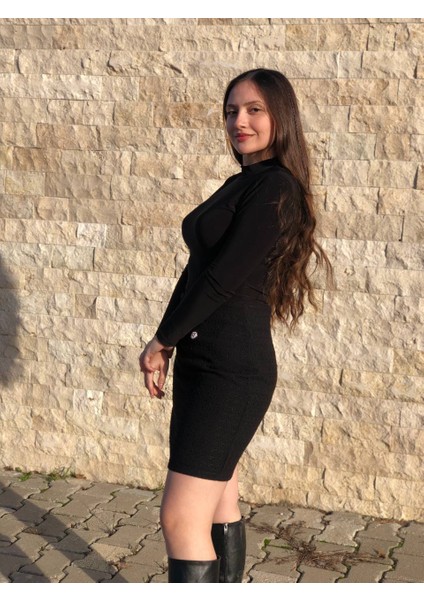 Kadın Gold Düğmeli Fermuarlı Astarlı Tüvit Etek fiyatları