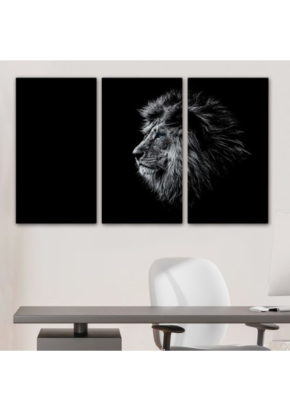 - Aslan Dekoratif Kanvas Tablo 1153
