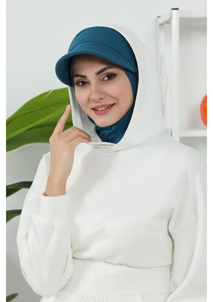 Çıkarılabilir Siperlikli Bone,türban,b-82