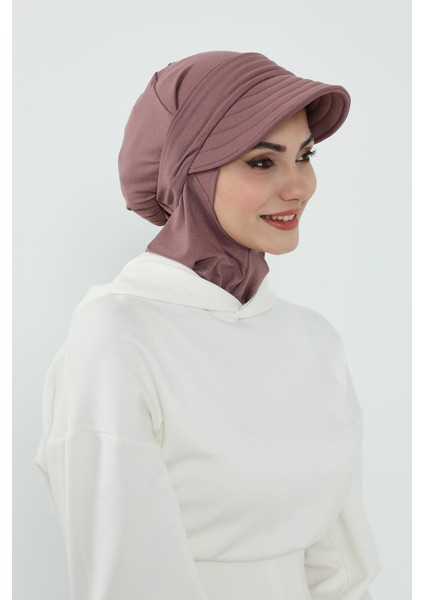 Çıkarılabilir Siperlikli Bone,türban,b-82