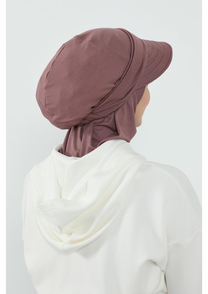 Çıkarılabilir Siperlikli Bone,türban,b-82
