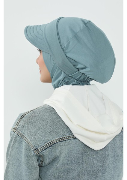 Çıkarılabilir Siperlikli Bone,türban,b-82