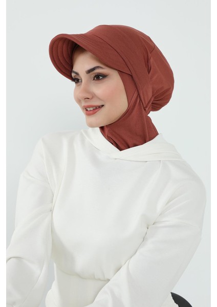 Çıkarılabilir Siperlikli Bone,türban,b-82