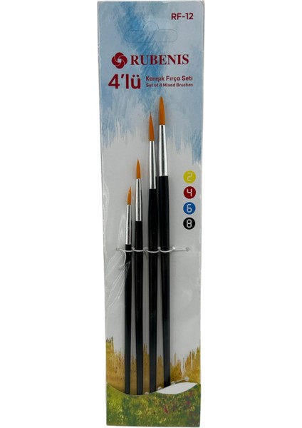 Karışık Fırça Seti 4'lü RF12