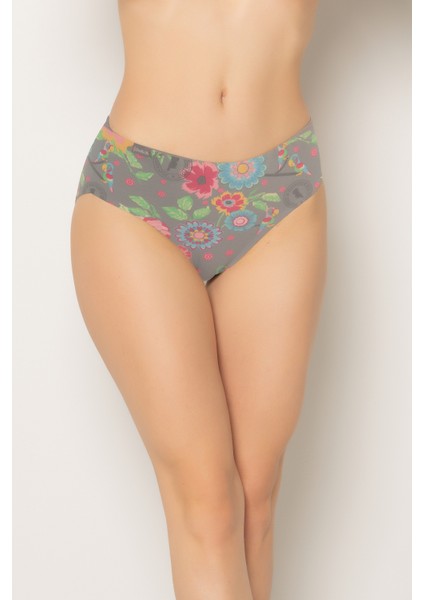 Yüksek Bel %100 Doğal Pamuk Likralı Rahat Kalıp Kadın Bato Külot