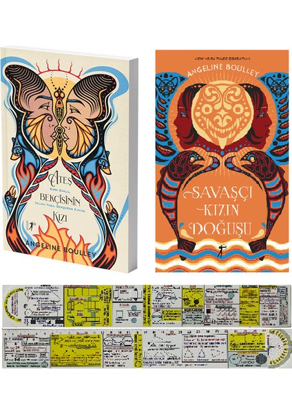 Ateş Bekçisinin Kızı / Savaşçı Kızın Doğuşu / 2 Kitap Set (Matematik Öğreten Cetvel) - Angeline Boulley