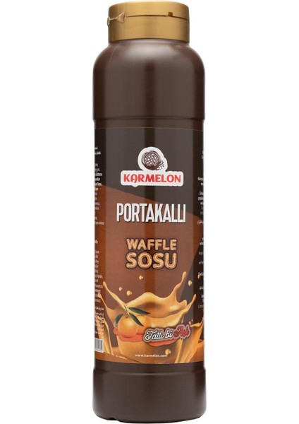 Portakal Aromalı Waffle Sos 1100 gr