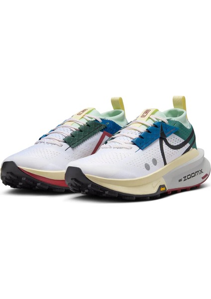 W Zoomx Zegama Trail 2 Beyaz Koşu Ayakkabısı FD5191-101