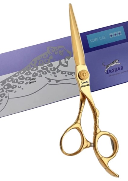 Gold Dış Bükey Profesyonel Berber Kuaför Makası Saç Makas Seti 6 Inch JGS853 fırsatları