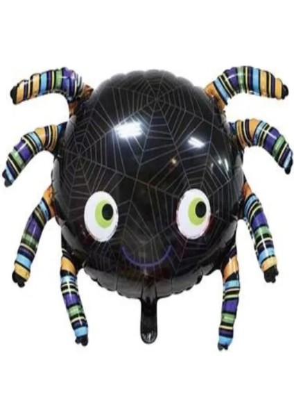 Folyo Balon Halloween Cadılar Bayramı Örümcek 82*55 cm Siyah modelleri