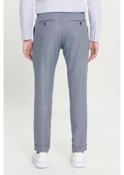 Comfort Fit Rahat Kesim Yan Cepli Desenli Beli Lastikli Pantolon indirimleri