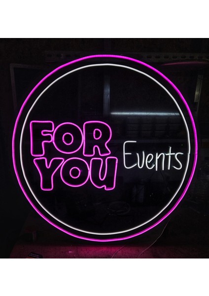 Cizgineon For You Events Neon LED Işıklı Duvar Dekarasyon