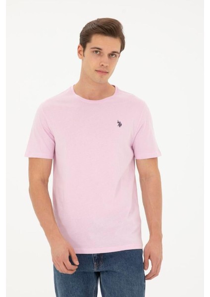 Erkek Bisiklet Yaka Basic T-Shirt