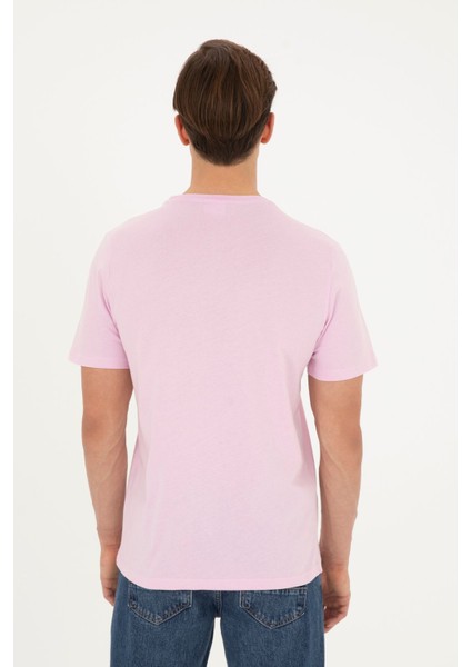 Erkek Bisiklet Yaka Basic T-Shirt fiyatları