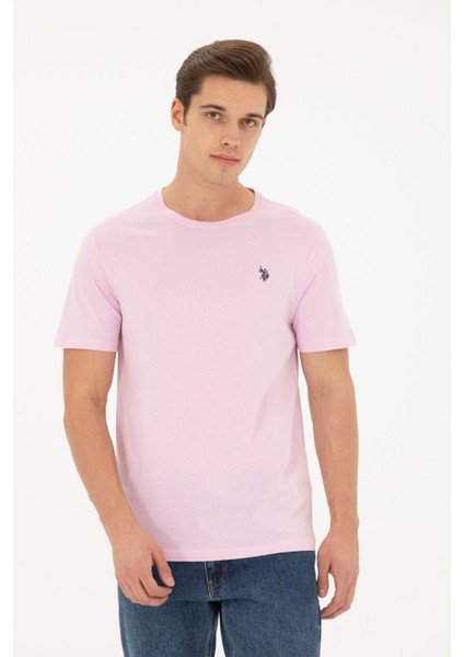 Erkek Bisiklet Yaka Basic T-Shirt modelleri