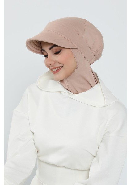 Çıkarılabilir Siperlikli Bone,türban,b-82