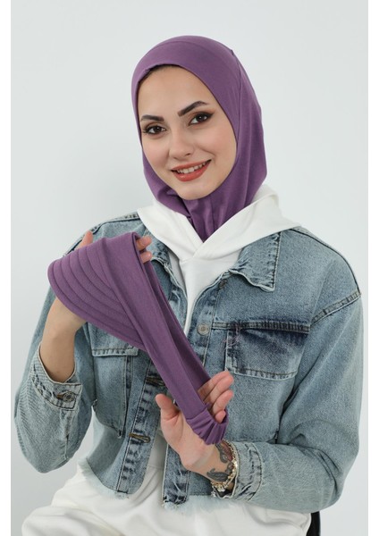 Çıkarılabilir Siperlikli Bone,türban,b-82