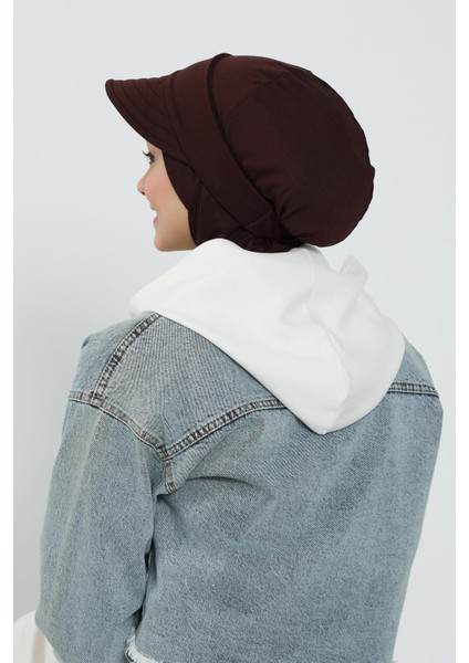 Çıkarılabilir Siperlikli Bone,türban,b-82