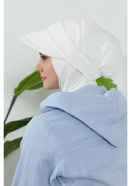 Çıkarılabilir Siperlikli Bone,türban,b-82