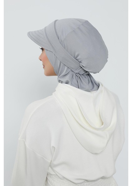 Çıkarılabilir Siperlikli Bone,türban,b-82